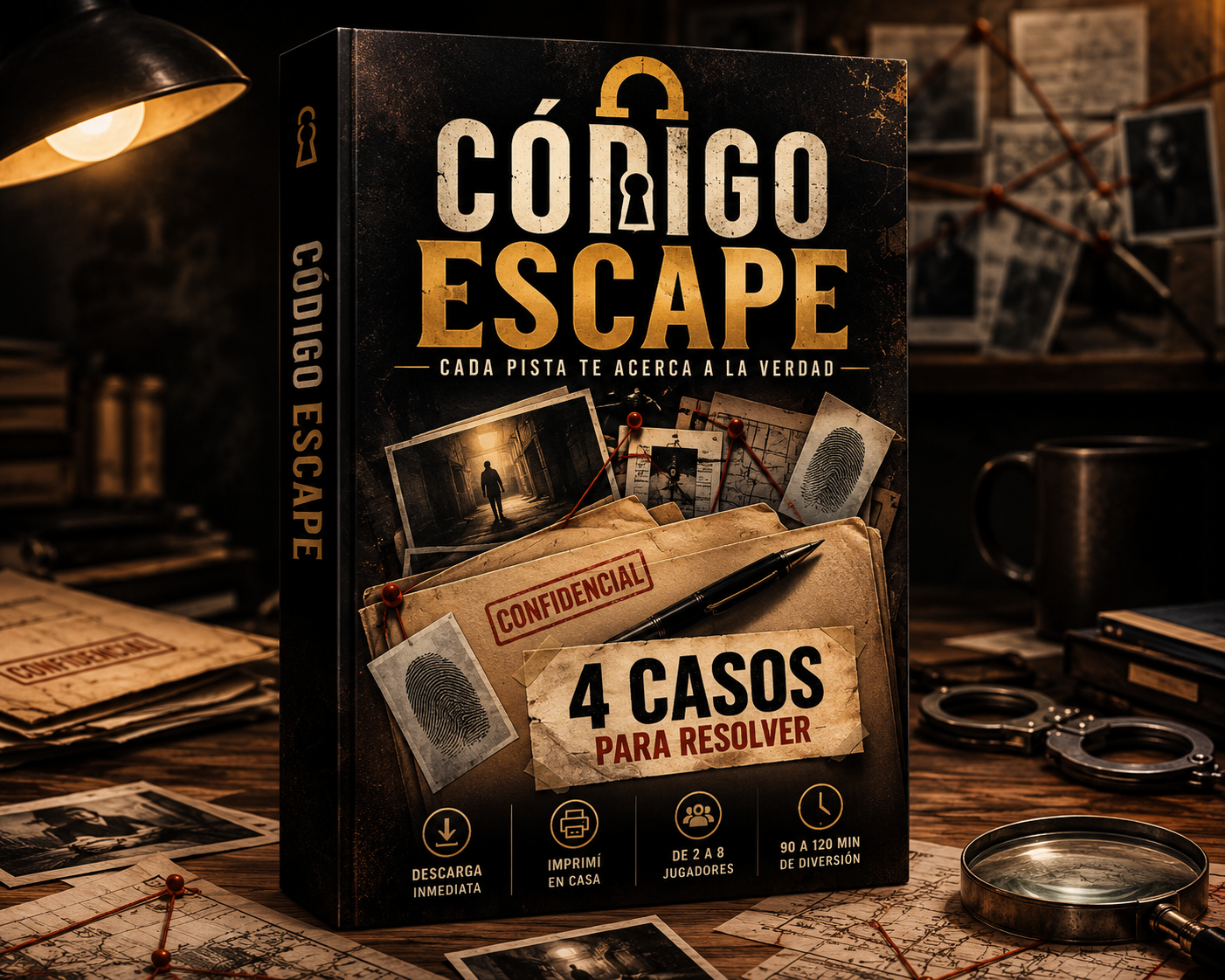 Código Escape™ | 4 Casos Criminales para Resolver